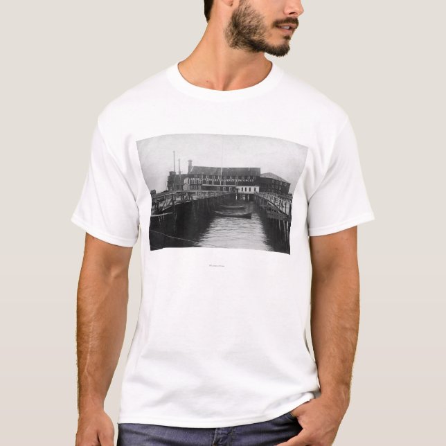Camiseta Opinión de Astoria, Oregon del embalaje del (Anverso)