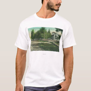 Camiseta Opinión de Broadway del exterior de la High Schoo