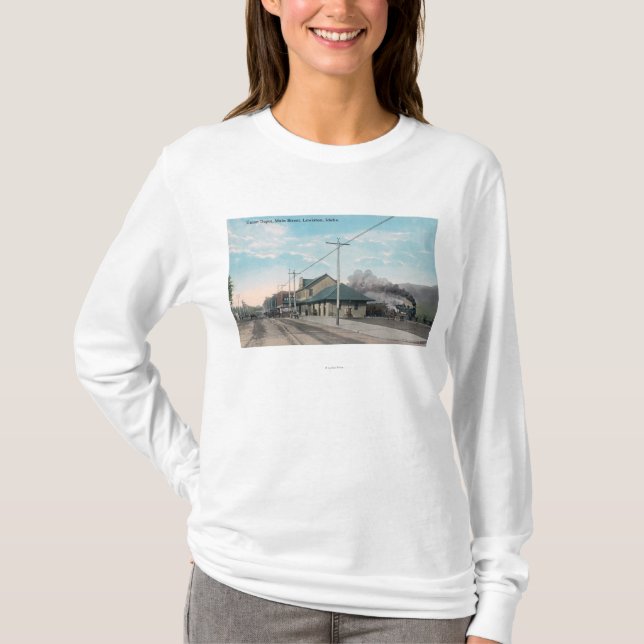 Camiseta Opinión de calle principal de la unión (Anverso)
