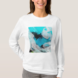 Camiseta Opinión de color falsa del Polynya (agua abierta)