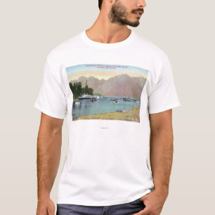 Camiseta Opinión de Howe Sound del vapor de la unión en la