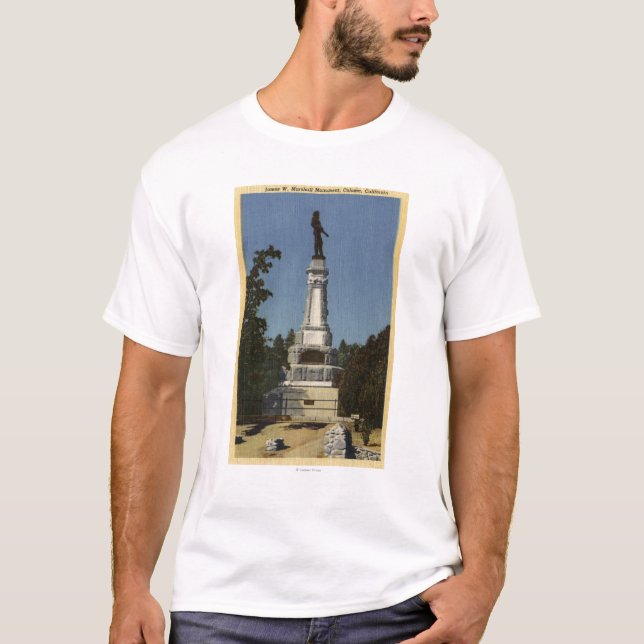 Camiseta Opinión de James W. Marshall Monument # 2 (Anverso)