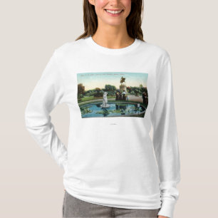 Camiseta Opinión de jardín público de Boston de Venus en