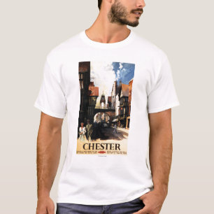 Camiseta Opinión de la calle con el carril del reloj de lo