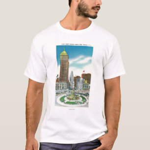Camiseta Opinión de la calle de la corte del edificio del