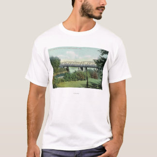 Camiseta Opinión de la calle del puente del puente de