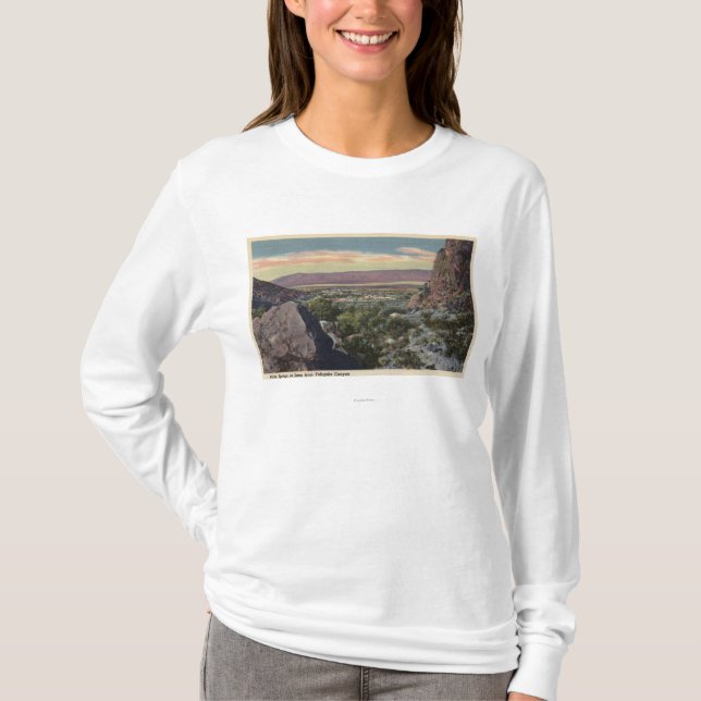 Camiseta Opinión de la ciudad del barranco de Tahquitz (Anverso)
