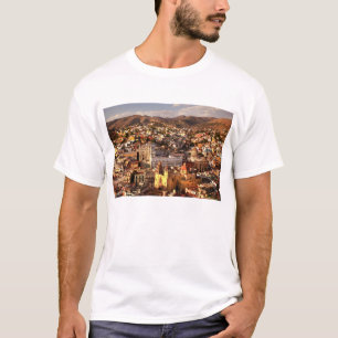 Camiseta Opinión de la ciudad desde arriba