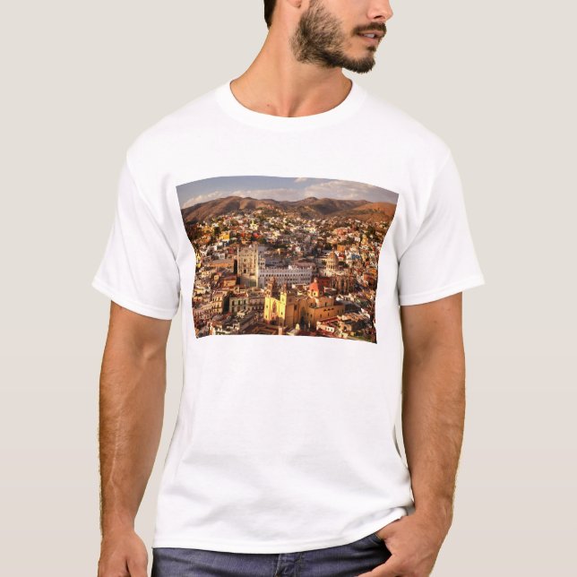Camiseta Opinión de la ciudad desde arriba (Anverso)