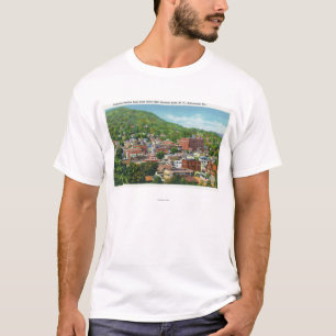 Camiseta Opinión de la colina de la calle del lago de la