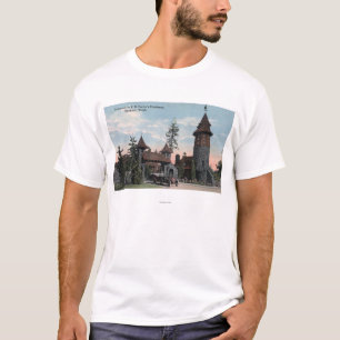 Camiseta Opinión de la entrada de la residencia del porter