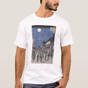 Camiseta Opinión de la noche de la calle de Saruwaka