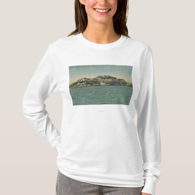 Camiseta Opinión de la prisión de San Francisco, isla de (Anverso)