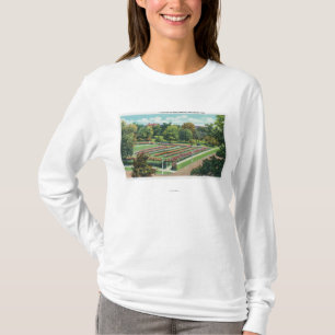 Camiseta Opinión de la rosaleda del parque del Maplewood