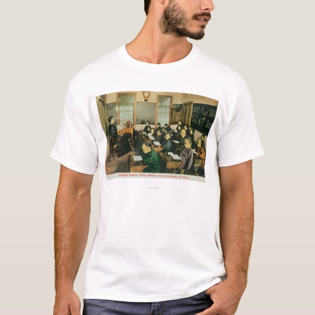 Camiseta Opinión de la sala de clase un público primario (Anverso)