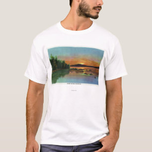 Camiseta Opinión de MaineSunset sobre la montaña calva