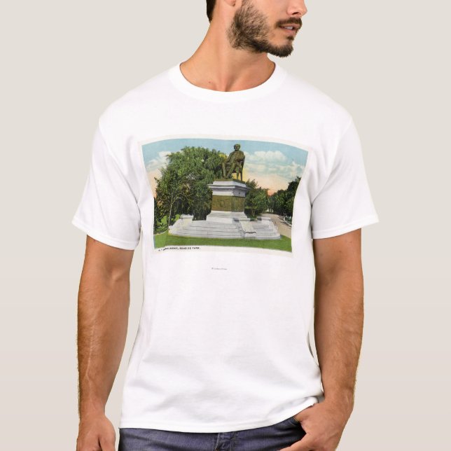 Camiseta Opinión de parque de playa del monumento de P T (Anverso)