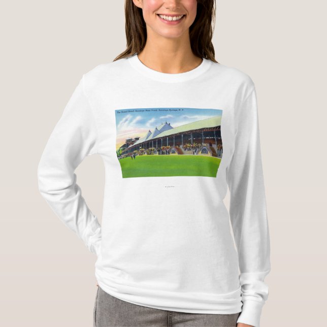 Camiseta Opinión de Racegrounds del soporte magnífico en la (Anverso)