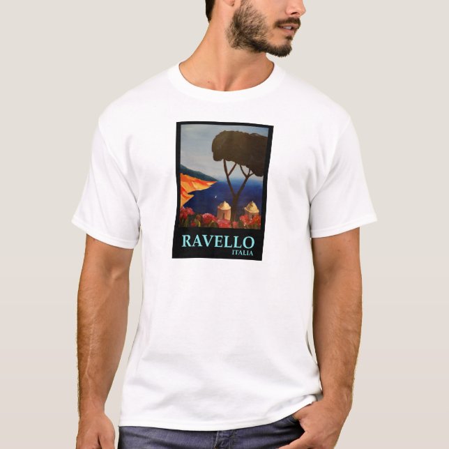 Camiseta Opinión de Ravello Salerno Italia de la costa de (Anverso)