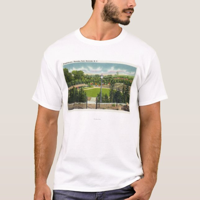 Camiseta Opinión del Amphitheatre del parque de Thornden (Anverso)