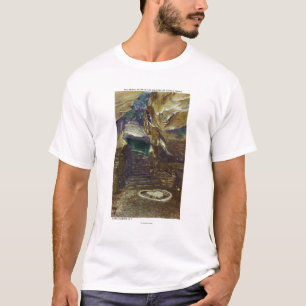 Camiseta Opinión del balcón del templo del titán del