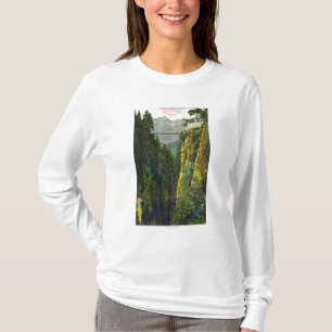 Camiseta Opinión del barranco de Capilano de la montaña de