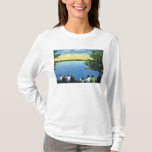 Camiseta Opinión del club de campo del Regatta del velero