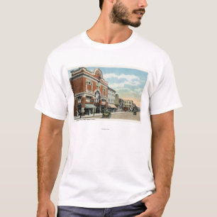 Camiseta Opinión del este de calle principal del teatro