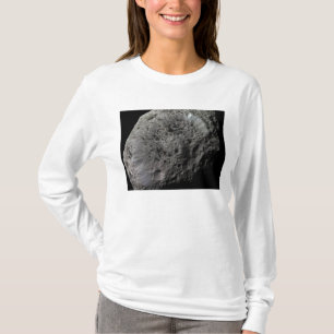 Camiseta opinión del Falso-color de la luna Hyperion de