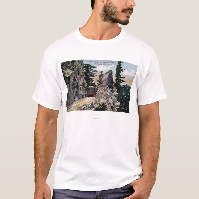 Camiseta Opinión del ferrocarril de la puerta del granito (Anverso)