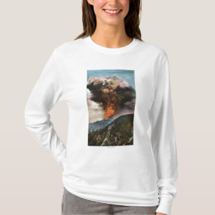 Camiseta Opinión del incendio forestal en montañas