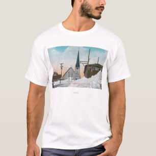 Camiseta Opinión del invierno de la avenida de Steadman
