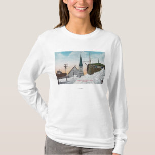 Camiseta Opinión del invierno de la avenida de Steadman