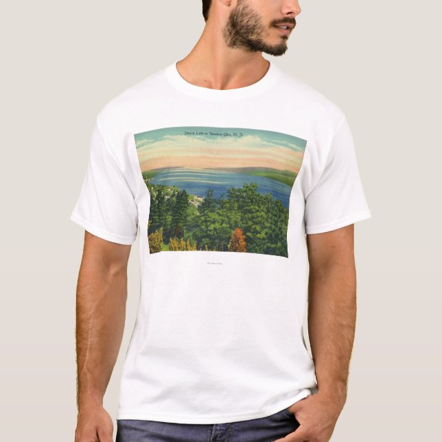 Camiseta Opinión del lago Seneca (Anverso)