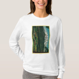 Camiseta Opinión del Mt. Shasta de Shasta CityShasta, CA