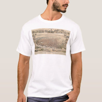 Camiseta Opinión del ojo de pájaro de Sacramento,