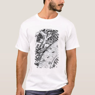 Camiseta Opinión del ojo de pájaro del río Támesis