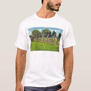Camiseta Opinión del parque de Beardsley de los jardines