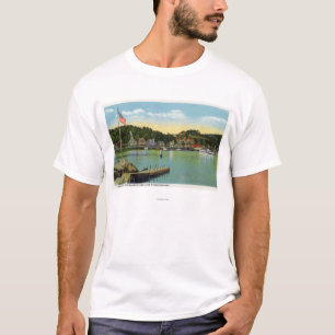 Camiseta Opinión del parque de Interlaken de los vertedero