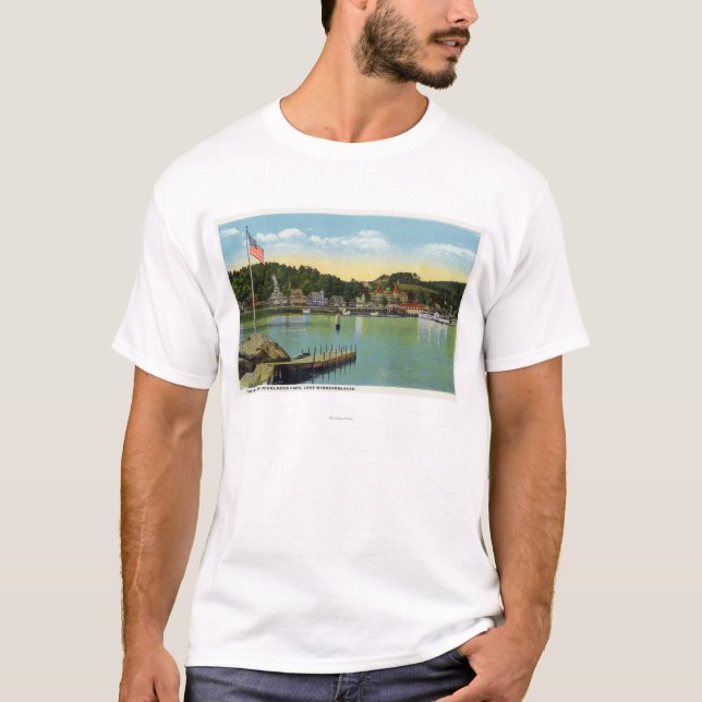 Camiseta Opinión del parque de Interlaken de los vertederos (Anverso)