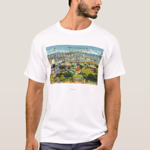 Camiseta Opinión del parque de la carrera de obstáculos d