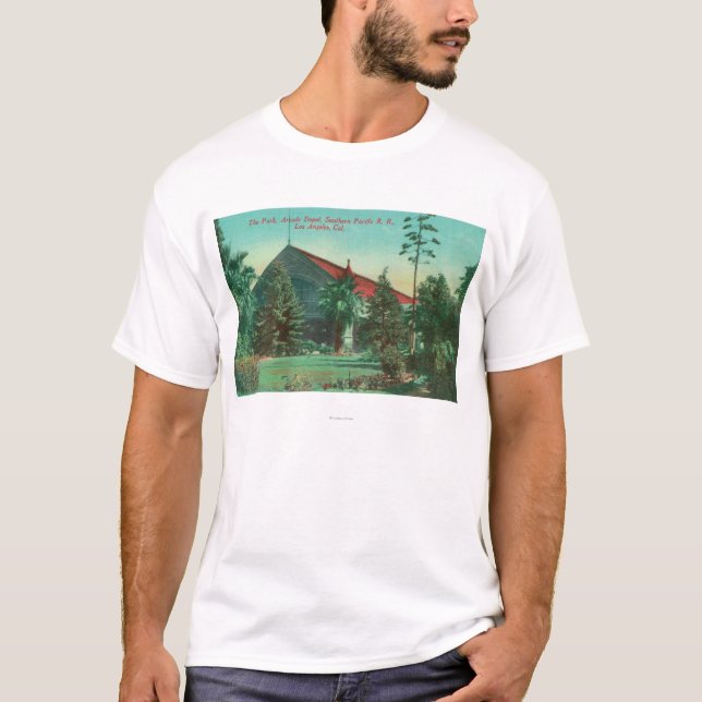 Camiseta Opinión del parque del depósito de la arcada del (Anverso)