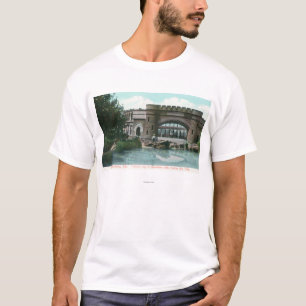 Camiseta Opinión del puesto de observación de la colina d