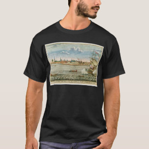 Camiseta Opinión del vintage de la ciudad de Nueva York de