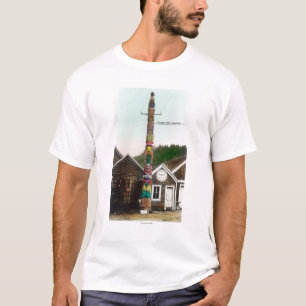 Camiseta Opinión el cuervo TotempoleWrangell, AK