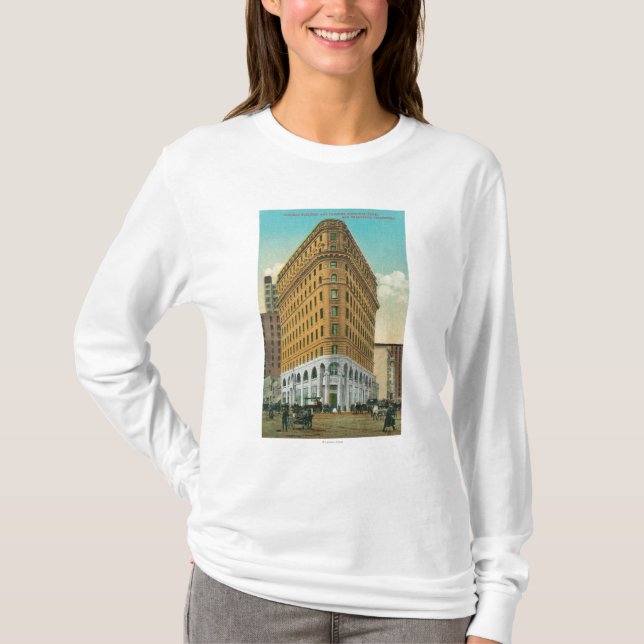 Camiseta Opinión el edificio de Crocker y el nacional de (Anverso)