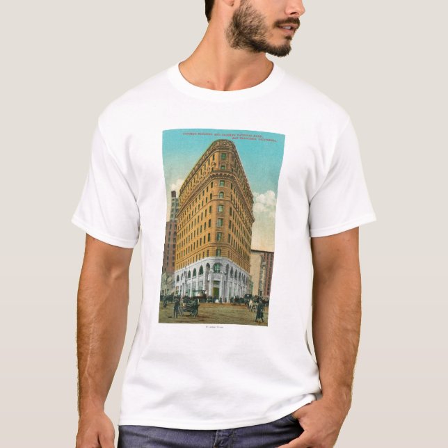 Camiseta Opinión el edificio de Crocker y el nacional de (Anverso)
