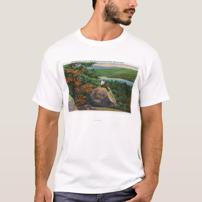 Camiseta Opinión equilibrada de la roca de la cadena de (Anverso)