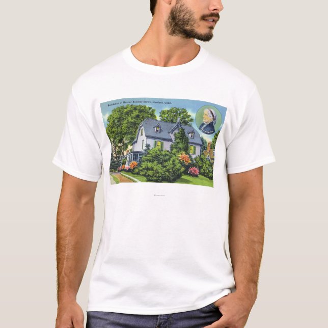 Camiseta Opinión exterior Harriet Beecher Stowe (Anverso)