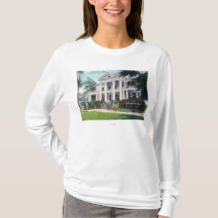 Camiseta Opinión exterior House de comandante, patio de